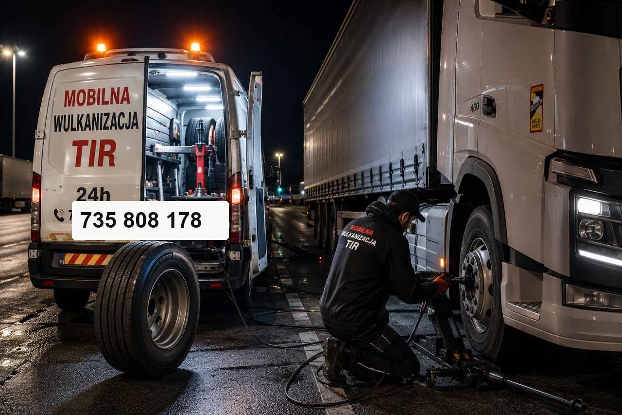 Mobilna wulkanizacja TIR Warszawa