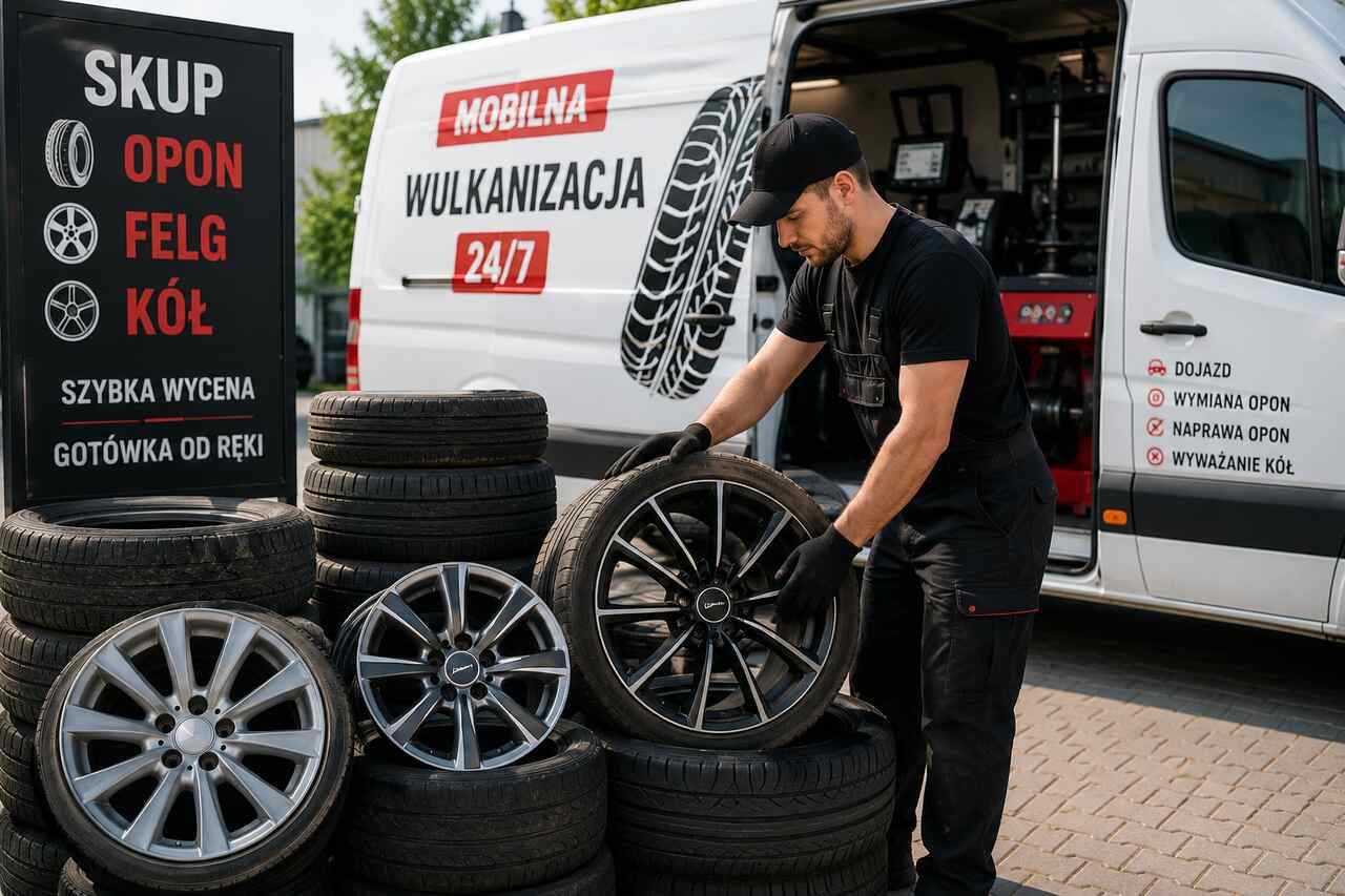 Skup opon felg i kół Warszawa